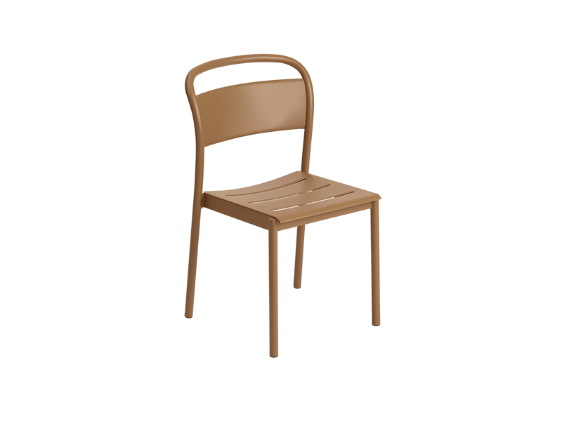 LINEAR STEEL SIDE CHAIR