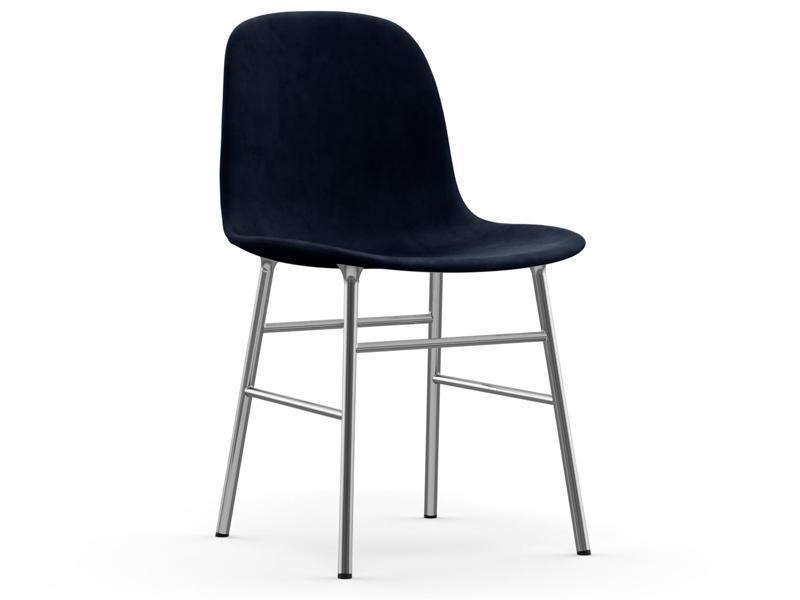 FORM CHAIR STEEL BASE FULL UPHOLSTERY