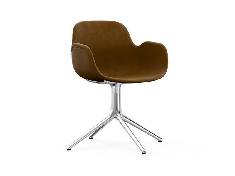 FORM ARMCHAIR 4L SWIVEL BASE FULL UPHOLSTERY