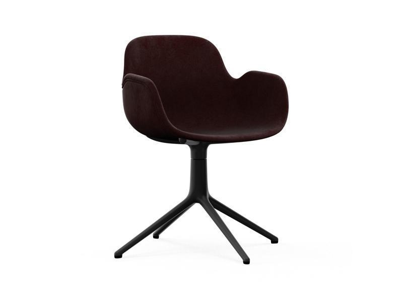 FORM ARMCHAIR 4L SWIVEL BASE FULL UPHOLSTERY