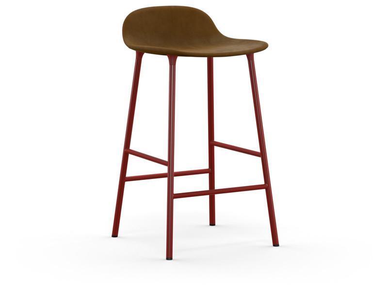 FORM BARSTOOL STEEL BASE FULL UPHOLSTERY