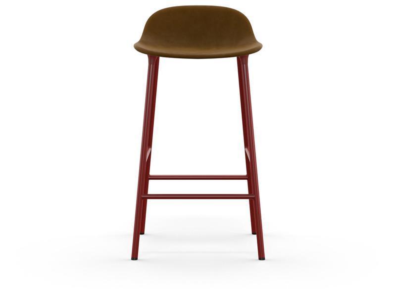 FORM BARSTOOL STEEL BASE FULL UPHOLSTERY