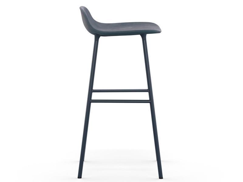 FORM BARSTOOL STEEL BASE FULL UPHOLSTERY