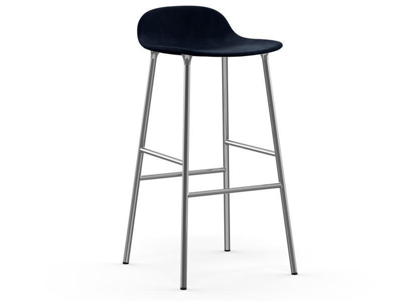 FORM BARSTOOL STEEL BASE FULL UPHOLSTERY