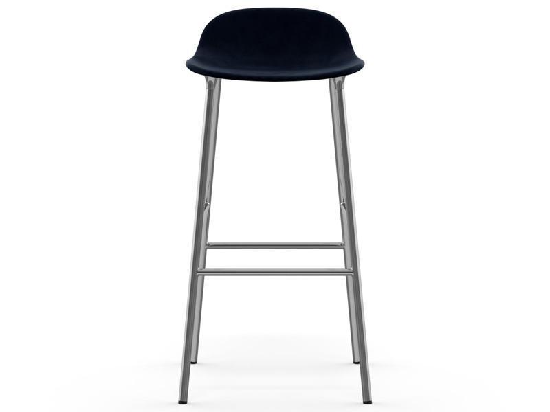 FORM BARSTOOL STEEL BASE FULL UPHOLSTERY