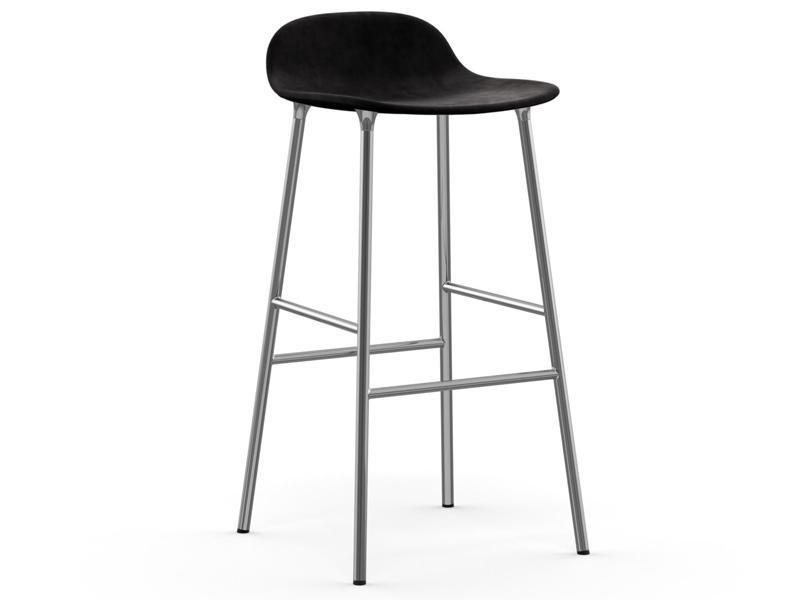 FORM BARSTOOL STEEL BASE FULL UPHOLSTERY