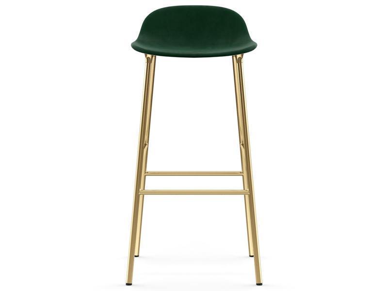 FORM BARSTOOL STEEL BASE FULL UPHOLSTERY