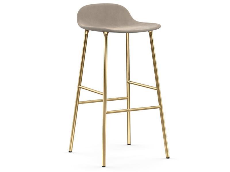 FORM BARSTOOL STEEL BASE FULL UPHOLSTERY