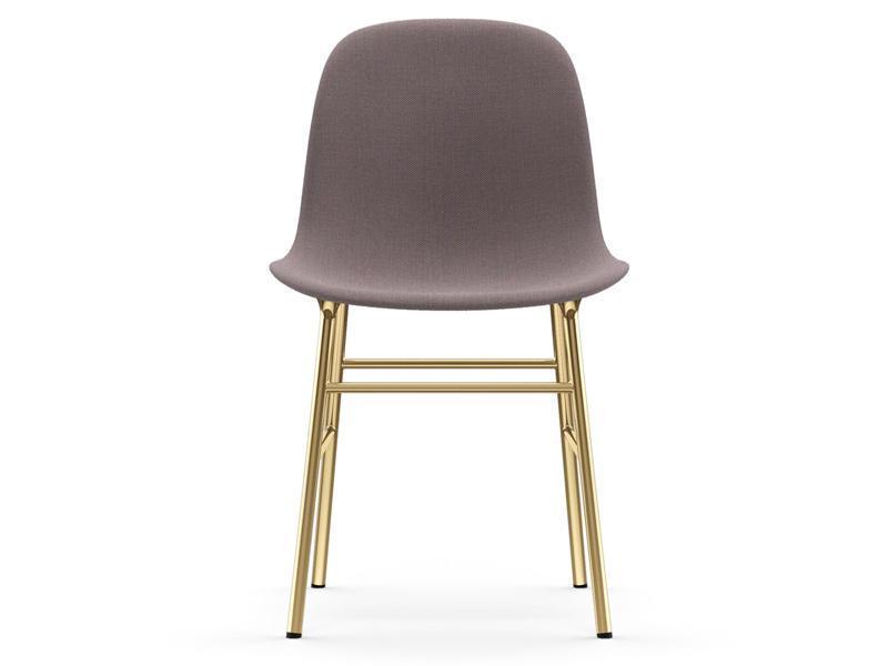 FORM CHAIR STEEL BASE FULL UPHOLSTERY