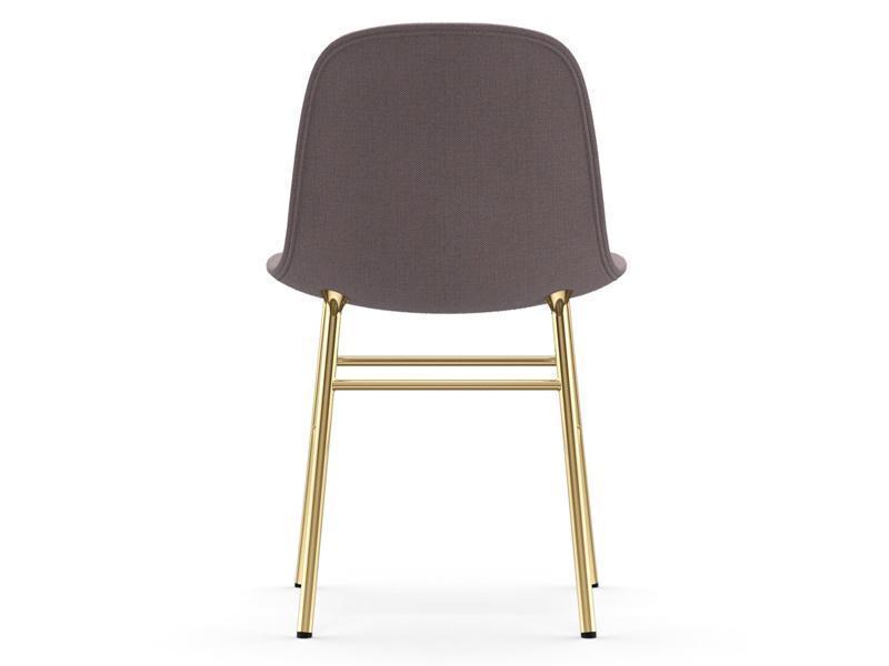 FORM CHAIR STEEL BASE FULL UPHOLSTERY