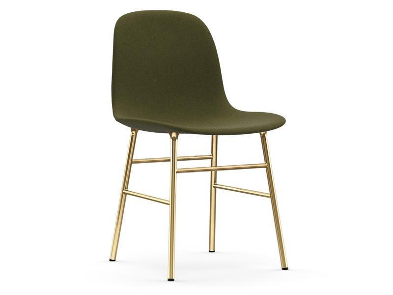 FORM CHAIR STEEL BASE FULL UPHOLSTERY