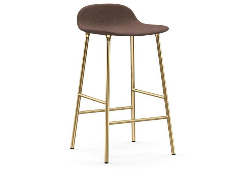 FORM BARSTOOL STEEL BASE FULL UPHOLSTERY