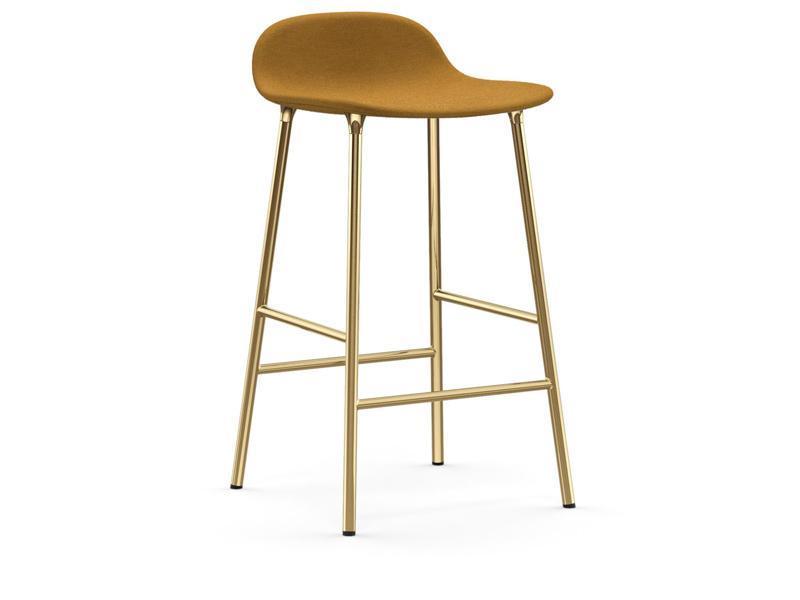FORM BARSTOOL STEEL BASE FULL UPHOLSTERY