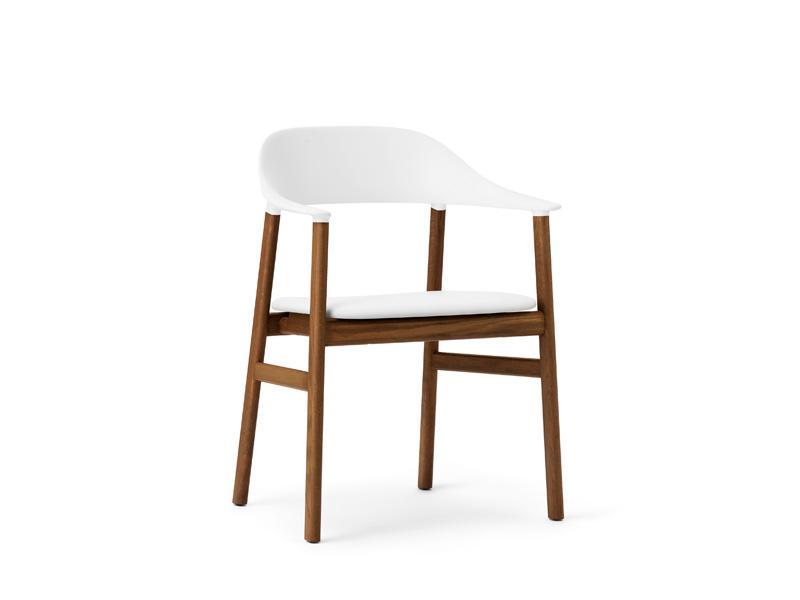 HERIT ARMCHAIR WOOD BASE UPHOLSTERY