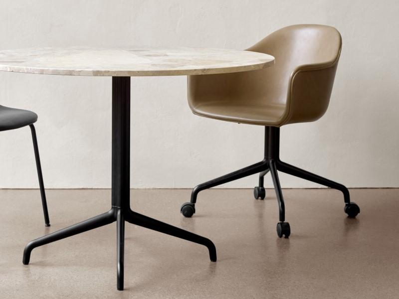 Harbour Dining Chair Star Base With Casters MENU-9398939