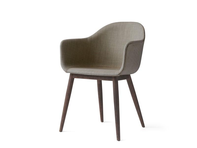 Harbour Dining Chair Wood Base Full Upholstery MENU-9352001