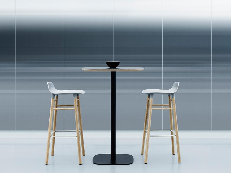 FORM BARSTOOL WOOD BASE