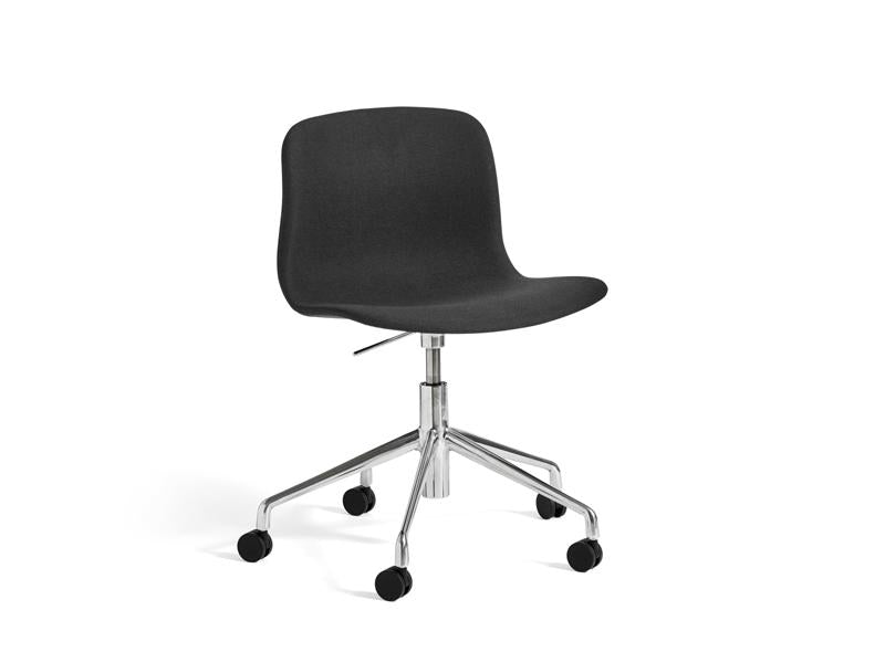 ABOUT A CHAIR - AAC 51 FULL UPHOLSTERY SIDE CHAIR 5 STAR BASE & GASLIFT