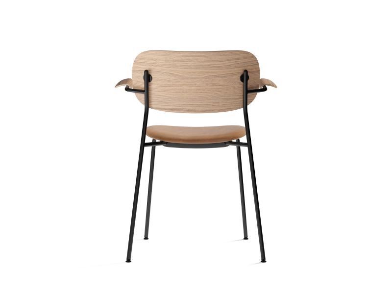 Co Chair With Armrest Seat Upholstered Steel Base MENU-1165001