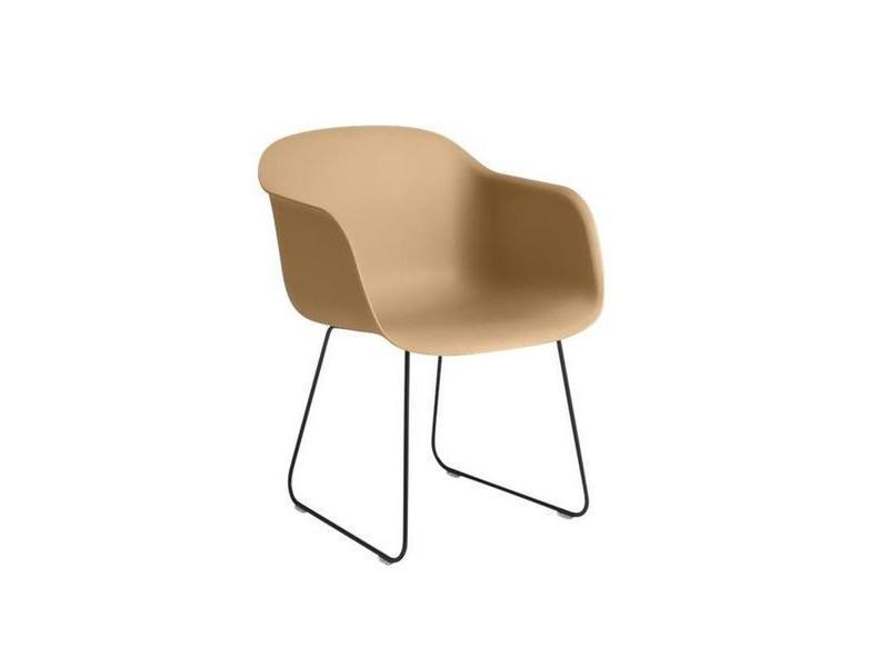 FIBER ARMCHAIR SLED BASE