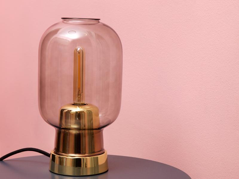AMP TABLE LAMP BRASS