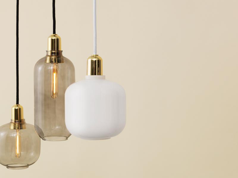 AMP LAMP LARGE BRASS