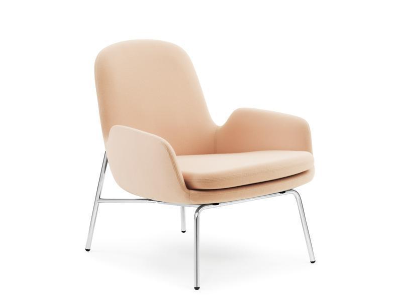 ERA LOUNGE CHAIR LOW STEEL BASE