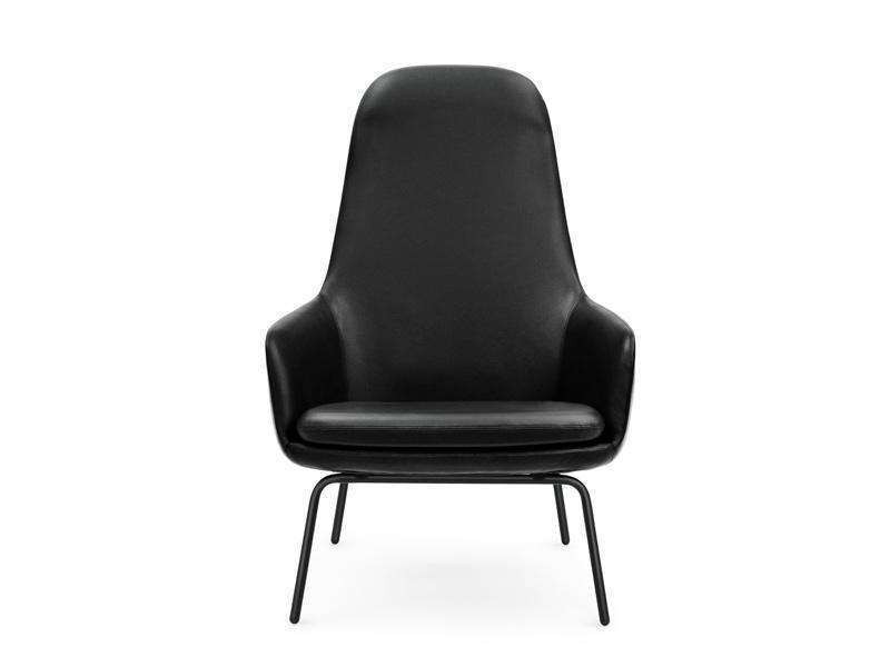 ERA LOUNGE CHAIR HIGH STEEL BASE