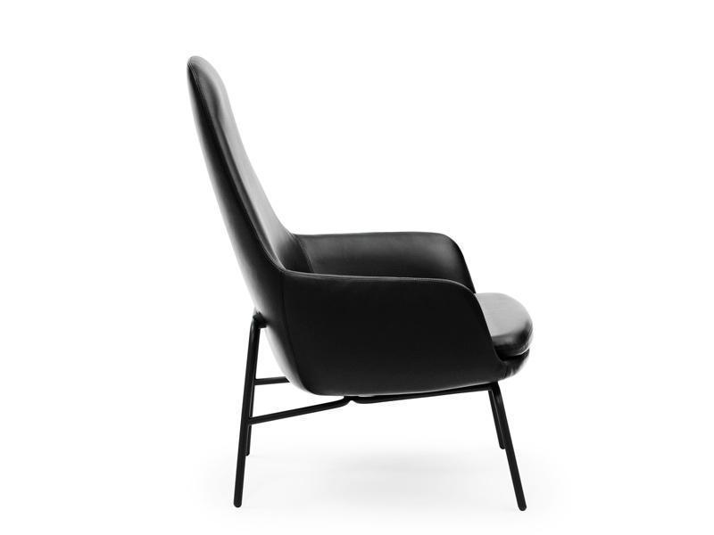 ERA LOUNGE CHAIR HIGH STEEL BASE