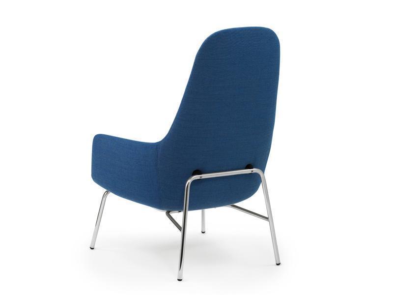 ERA LOUNGE CHAIR HIGH STEEL BASE