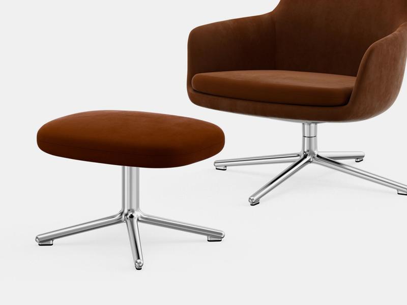 ERA FOOTSTOOL SWIVEL BASE