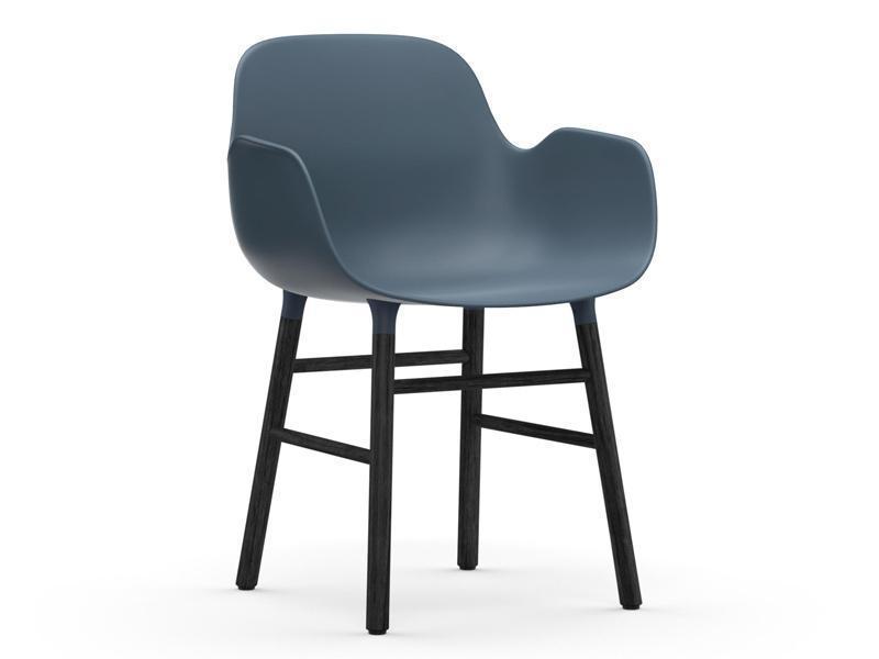 FORM ARMCHAIR WOOD BASE