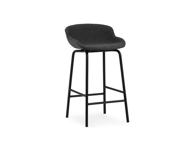 HYG BARSTOOL STEEL BASE FULL UPHOLSTERY