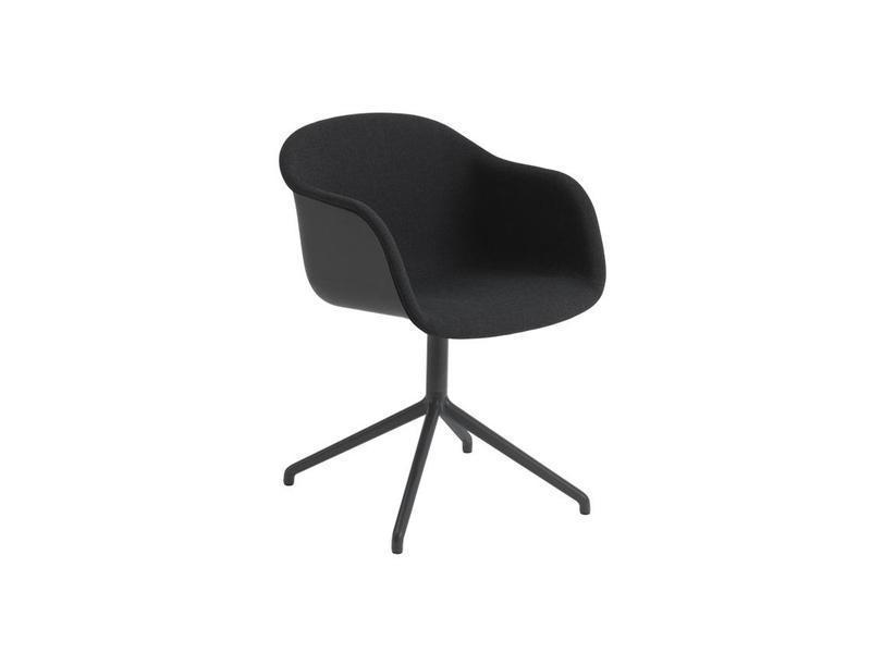 FIBER ARMCHAIR SWIVEL BASE FRONT UPHOLSTERY