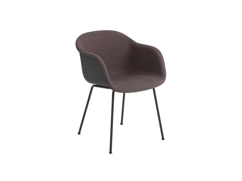 FIBER ARMCHAIR TUBE BASE FRONT UPHOLSTERY