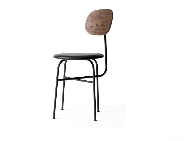 Afteroom Dining Chair Plus Steel Base Seat Upholstery MENU-8440005