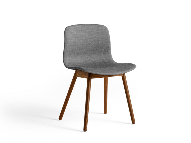 ABOUT A CHAIR - AAC 13 FULL UPHOLSTERY SIDE CHAIR WOOD BASE