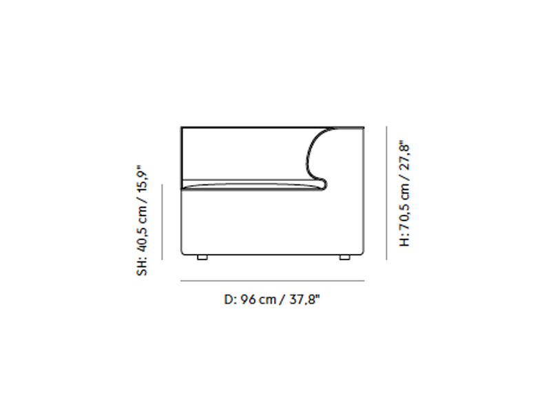 Eave Modular Corner 96 MENU-9951101