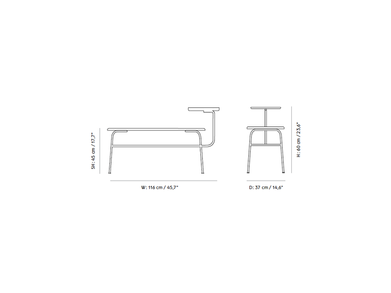 Afteroom Bench MENU-8870504