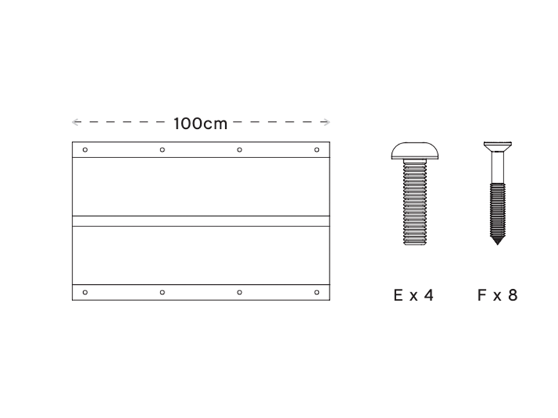LOOP STAND TABLE SUPPORT