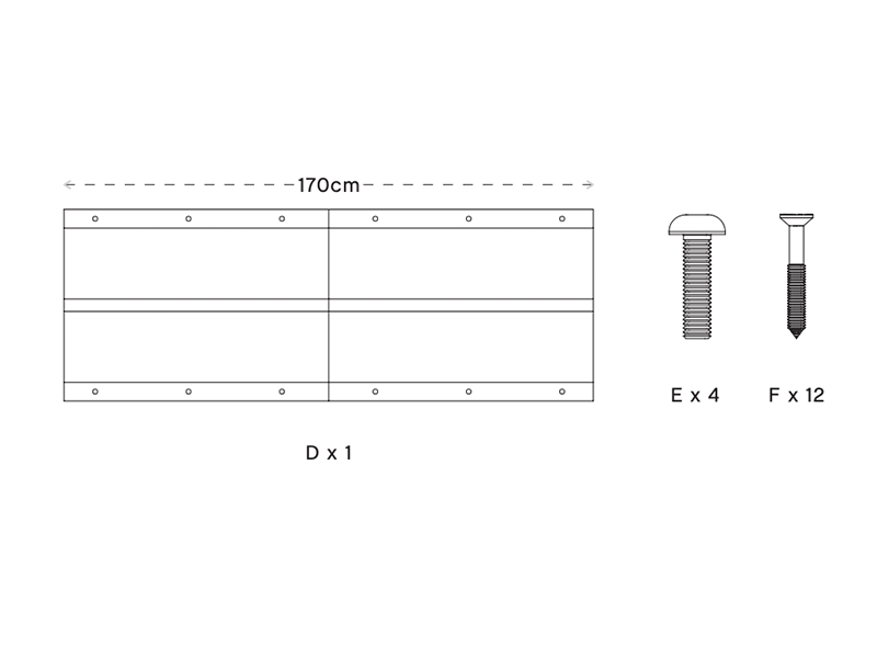 LOOP STAND TABLE SUPPORT