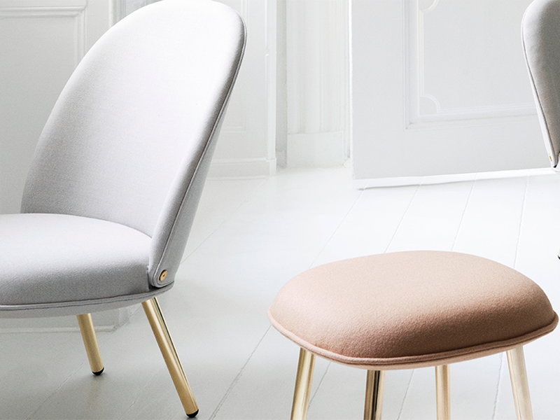 ACE LOUNGE CHAIR METALLIC