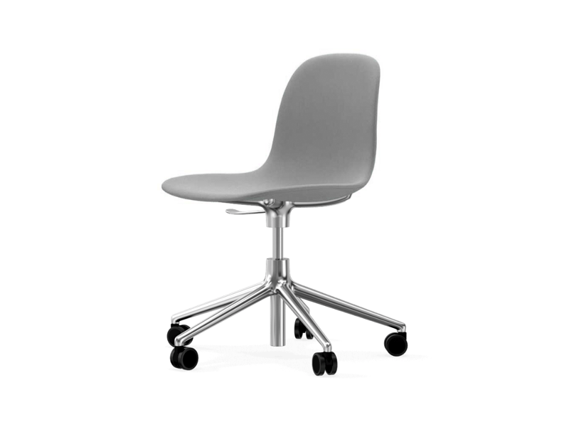 FORM CHAIR 5W GASLIFT SWIVEL BASE FULL UPHOLSTERY