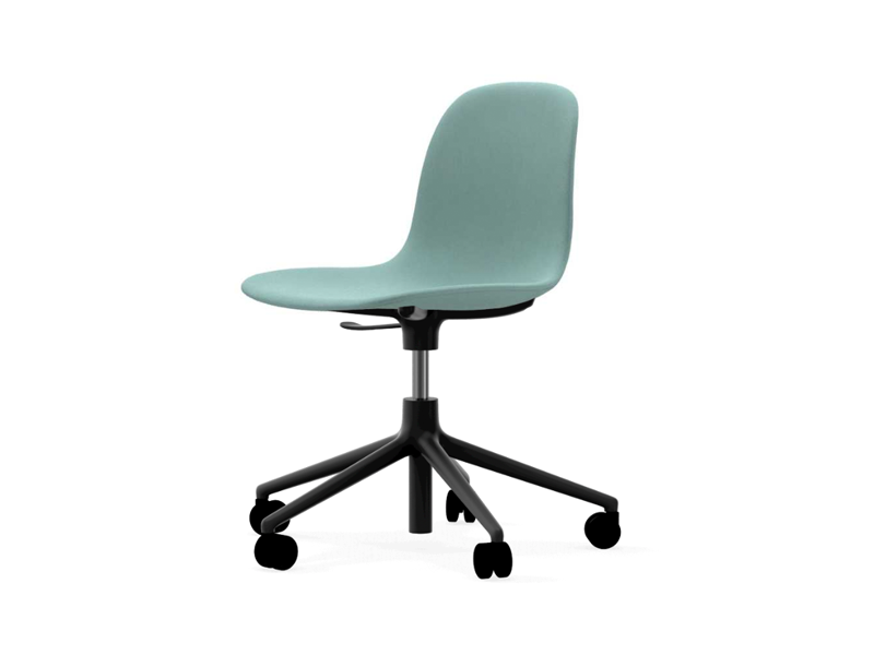 FORM CHAIR 5W GASLIFT SWIVEL BASE FULL UPHOLSTERY