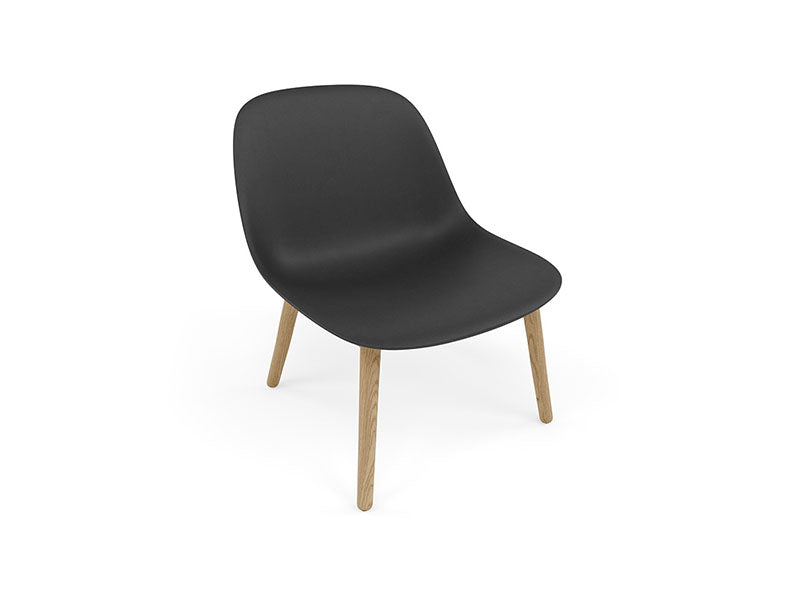 FIBER LOUNGE CHAIR WOOD BASE