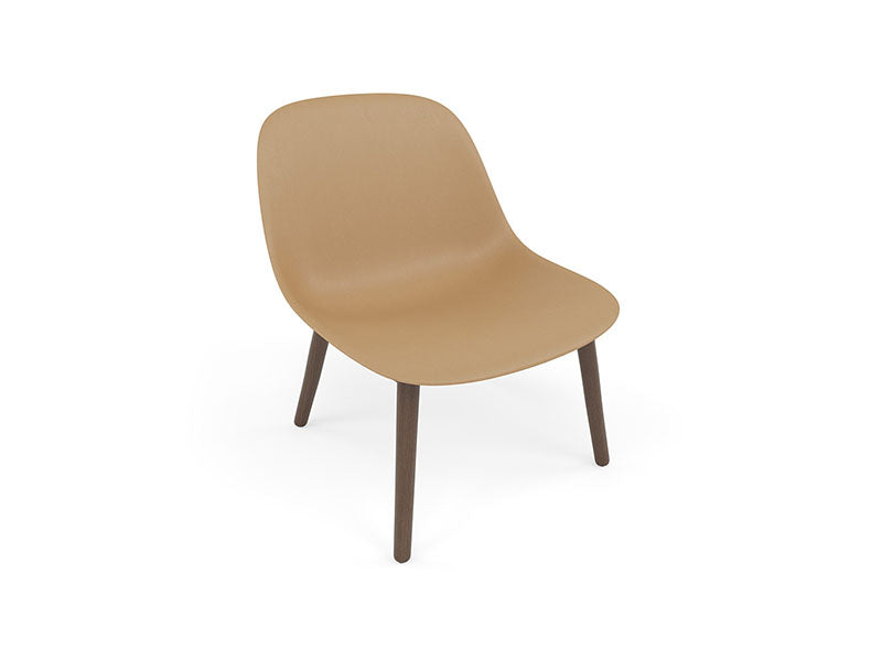 FIBER LOUNGE CHAIR WOOD BASE