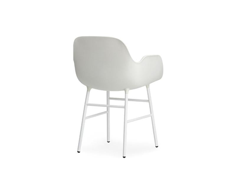 FORM ARMCHAIR STEEL BASE