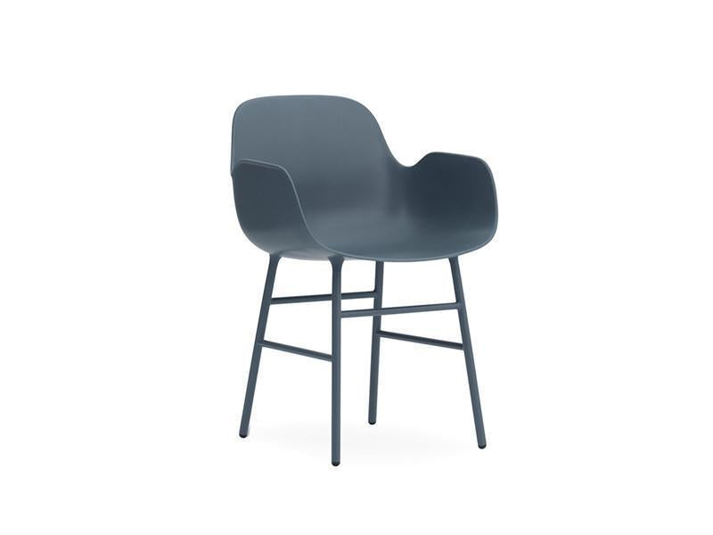 FORM ARMCHAIR STEEL BASE