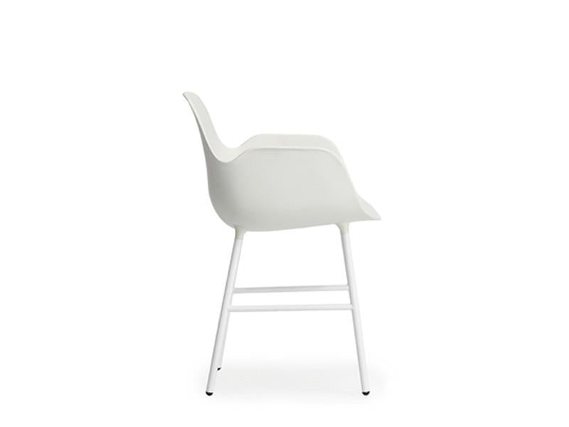 FORM ARMCHAIR STEEL BASE