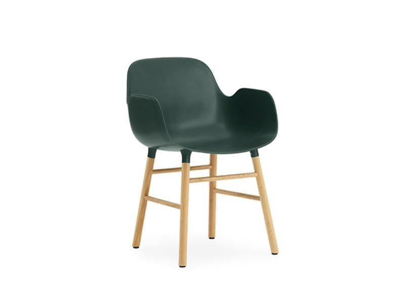 FORM ARMCHAIR WOOD BASE